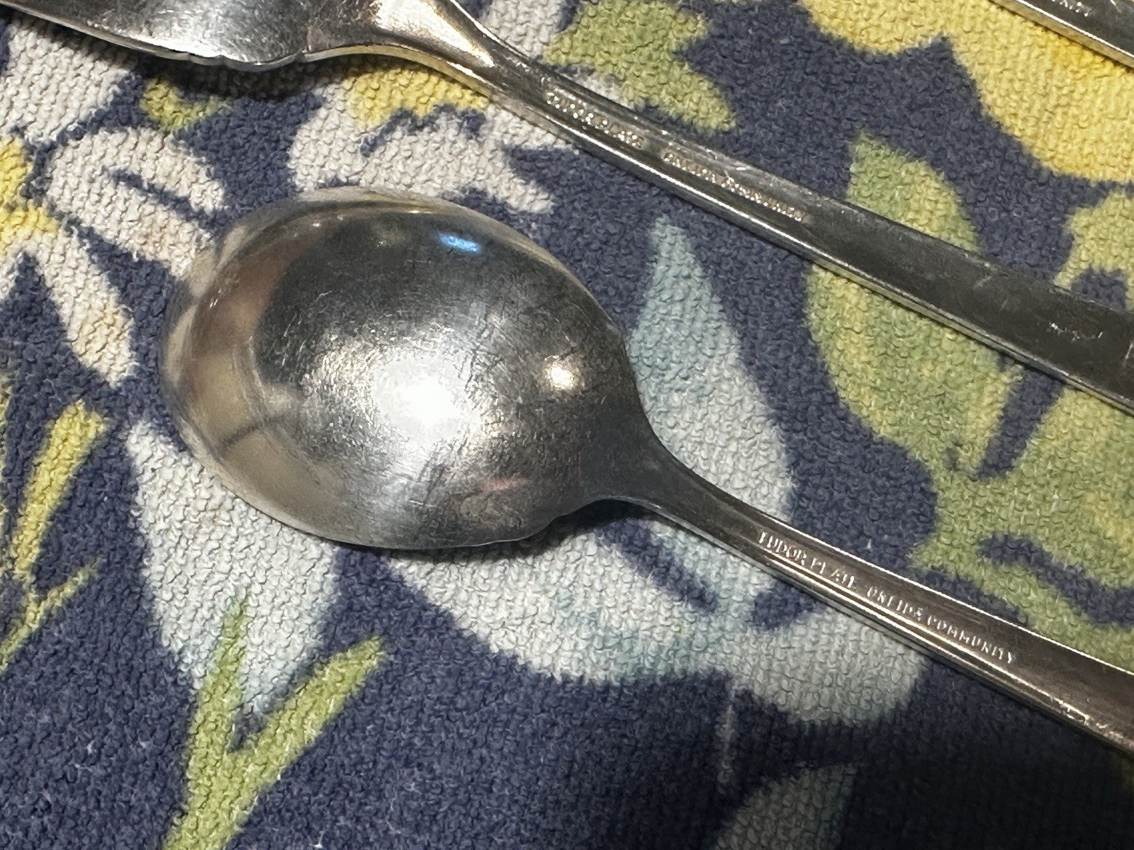 OAKLEIGH Royal York Sugar Spoon, Fork, Knife, Hostess Silver Plate Oneida 1937