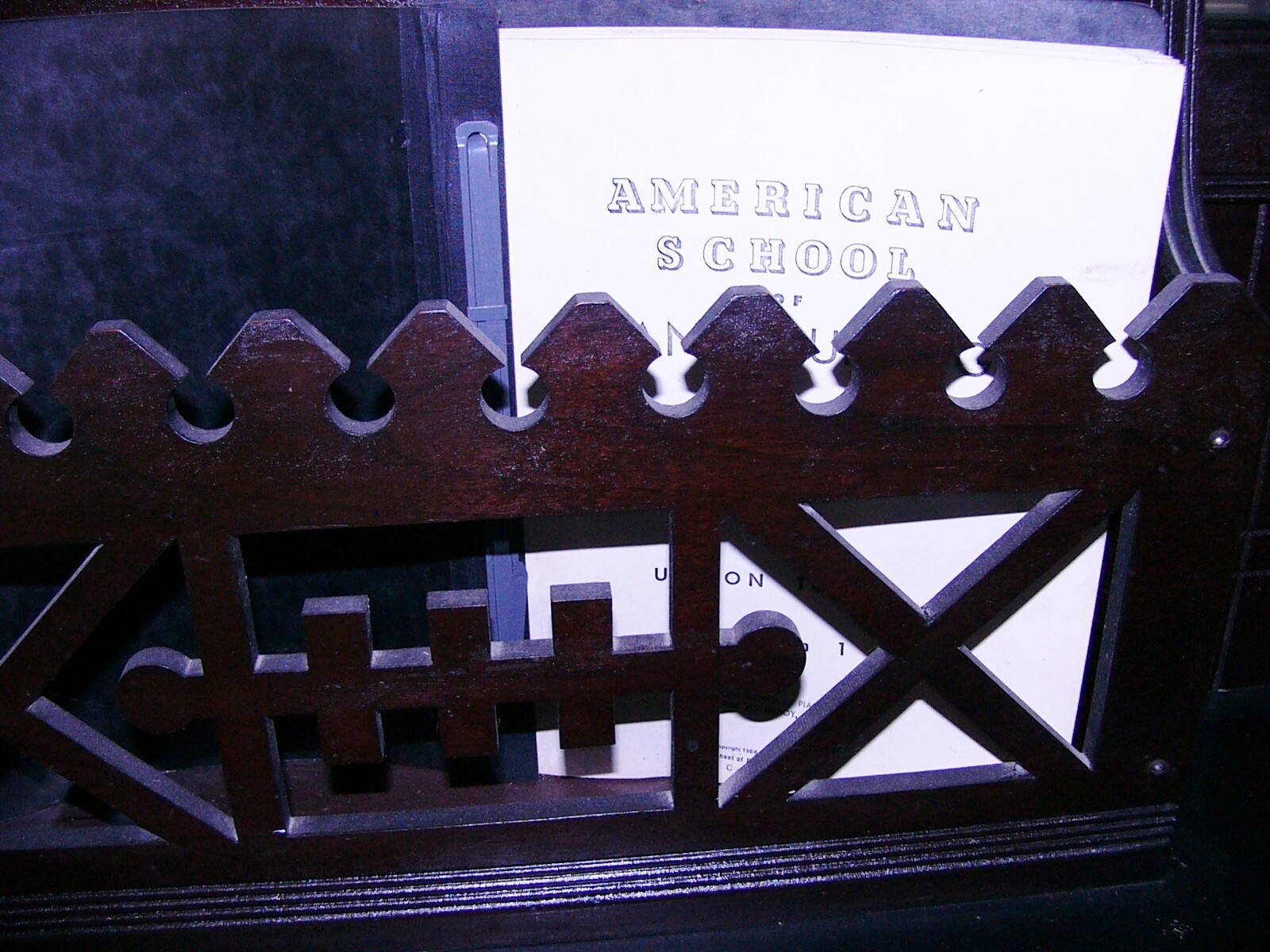 1880s Victorian Estey Organ Vox Humana Tremolo Brattleboro USA