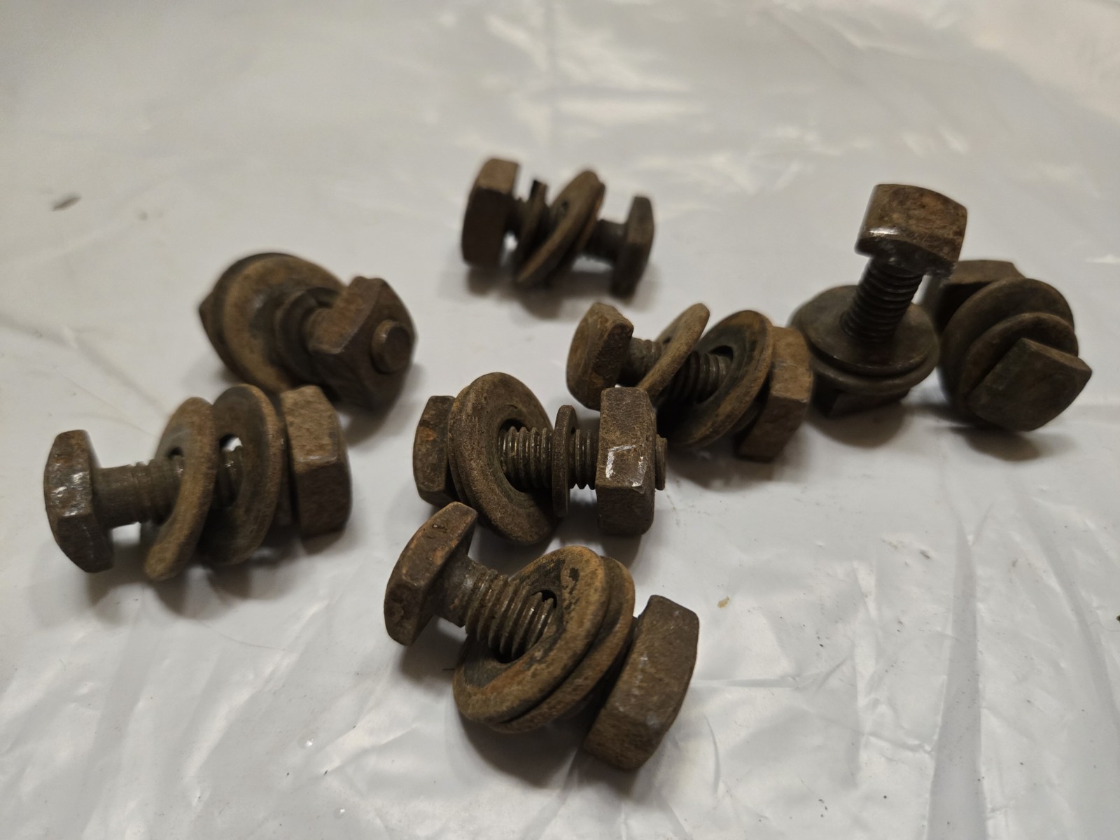 Antique Square Bolts X8 1 x 1/2 inch