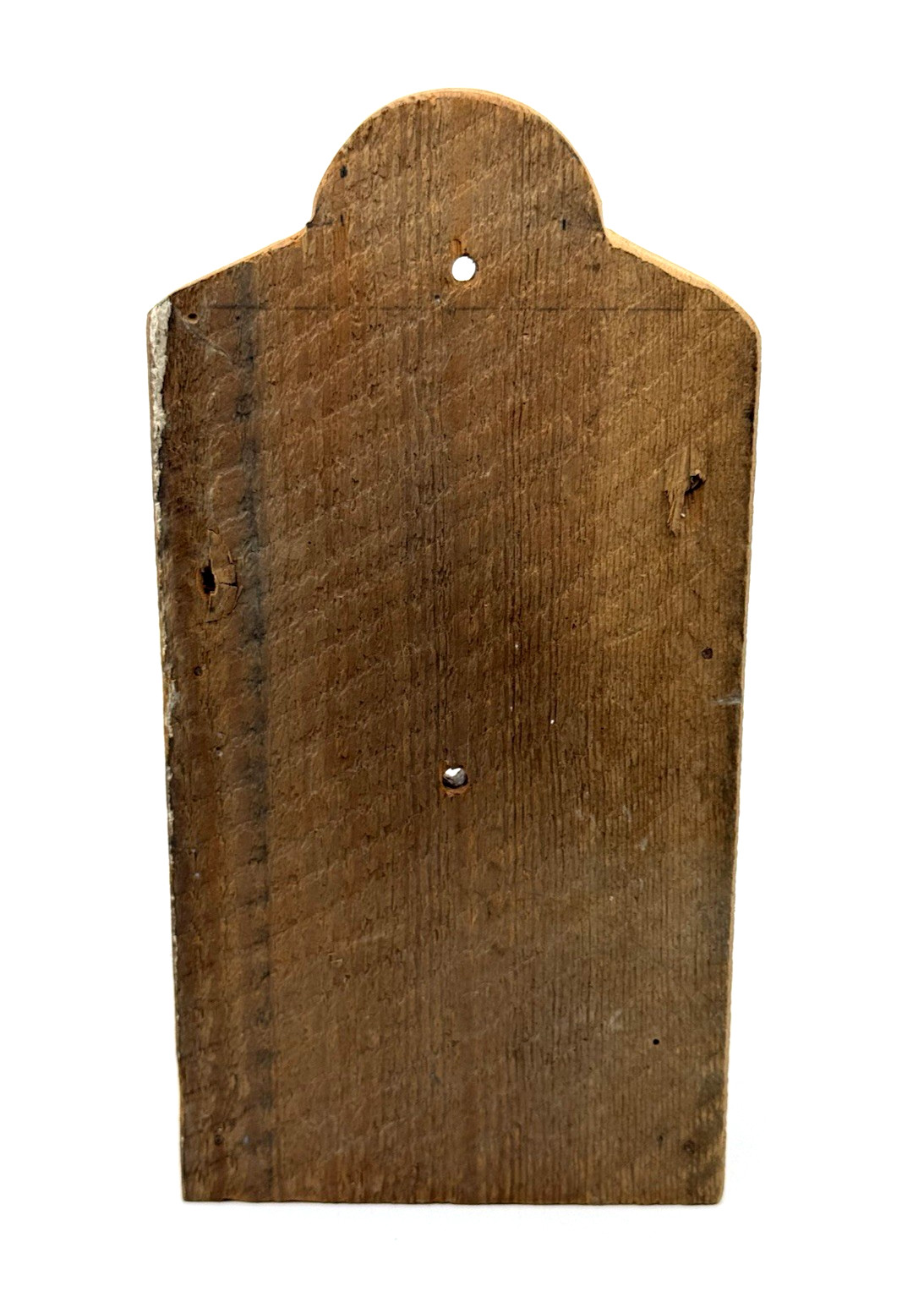 Antique Primitive Rustic Candle Box Wall Hand Crafted Folk Art Kitchen Country