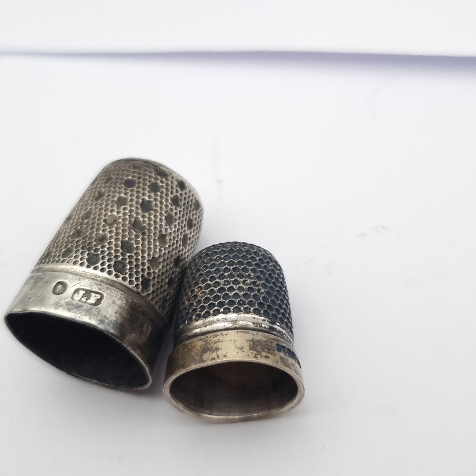 Antique Thimbles Solid Sterling Silver James Fenton & Childs Thimble