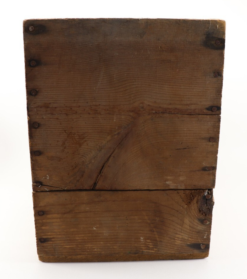 Antique Wooden Crate Box, Harshaw Fuller & Goodwin Pure Glycerine , Elyria Ohio