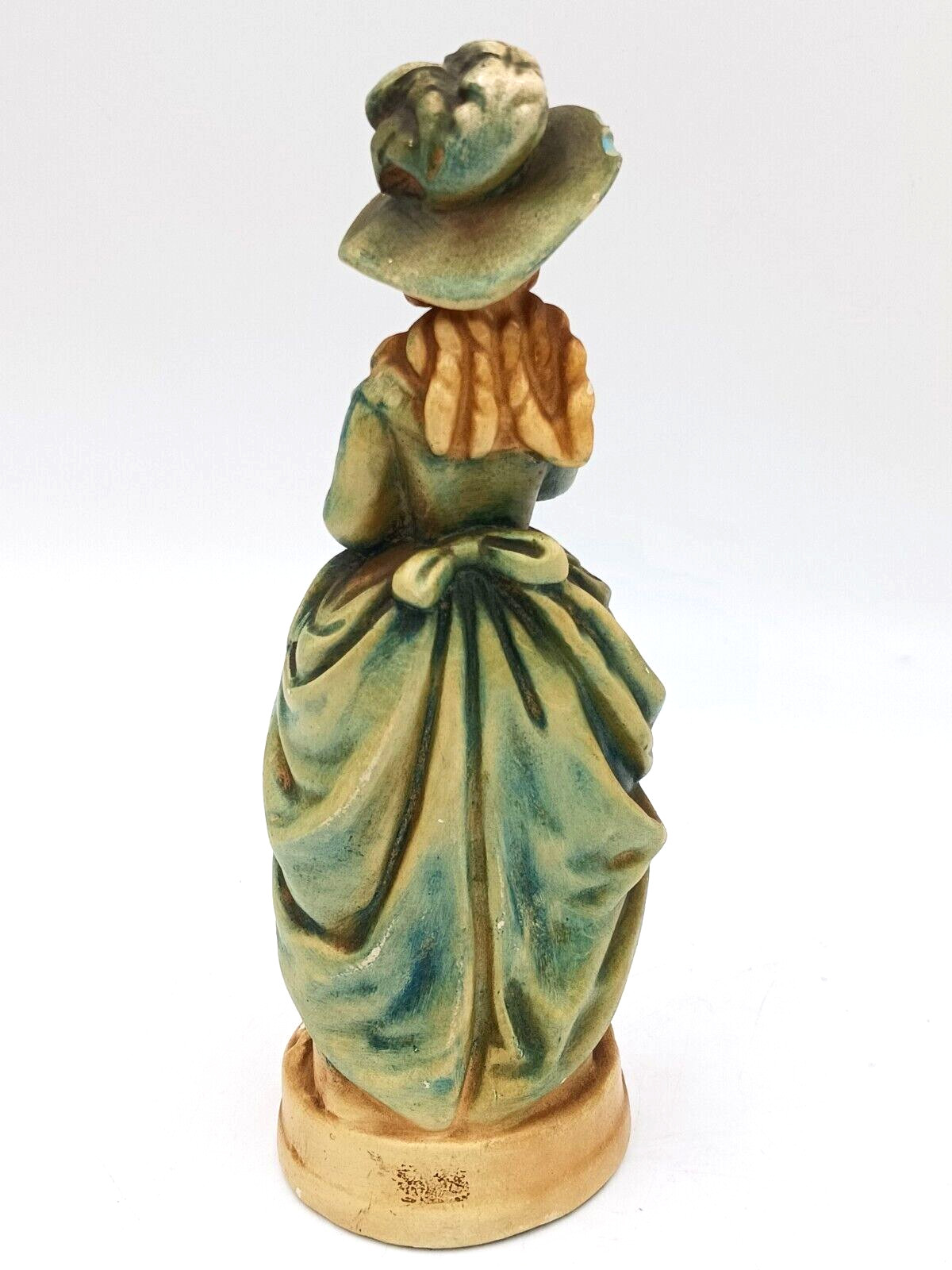 Antique ChalkWare Figure Victorian Lady