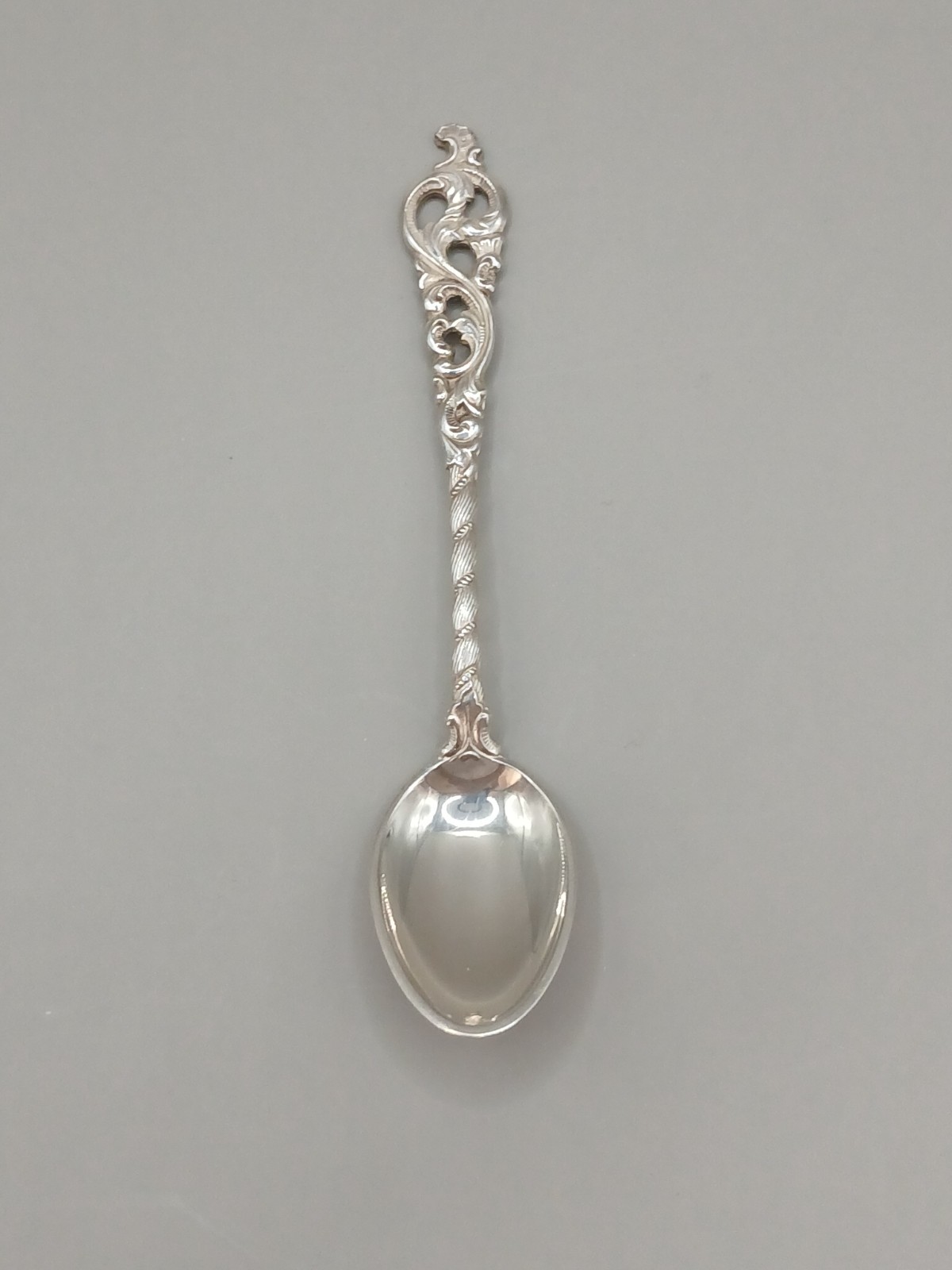 David Andersen Norwegian 830 Silver Rococo Spoons – Set of 6 – Oslo