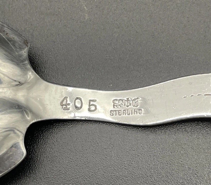 Gorham Sterling Silver Tea Caddy Spoon / Scoop Aesthetic No Monogram 405