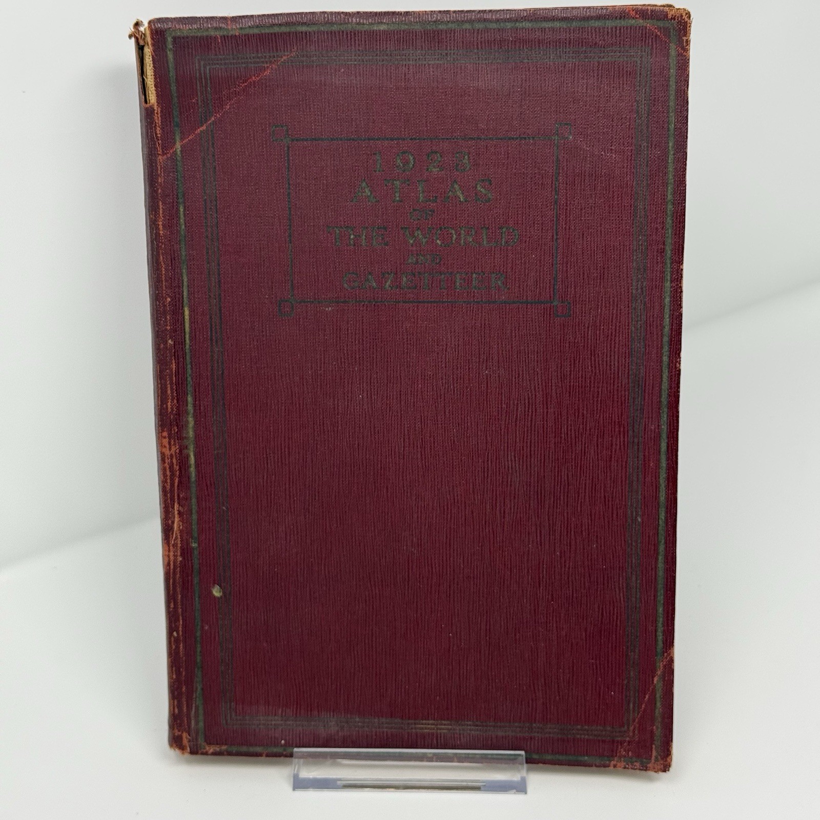 1923 Atlas Of The World And Gazetteer • Funk And Wagnalls Co, New York & London
