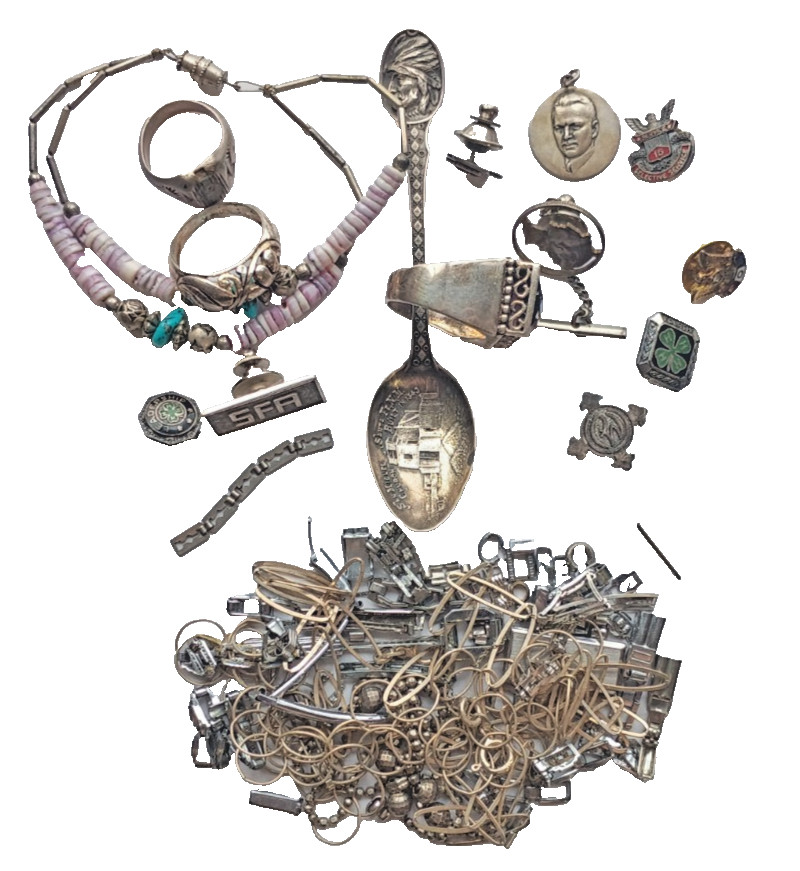 Sterling Silver scrap 100 Grams -Wear -ReSell-925 Scrap lot