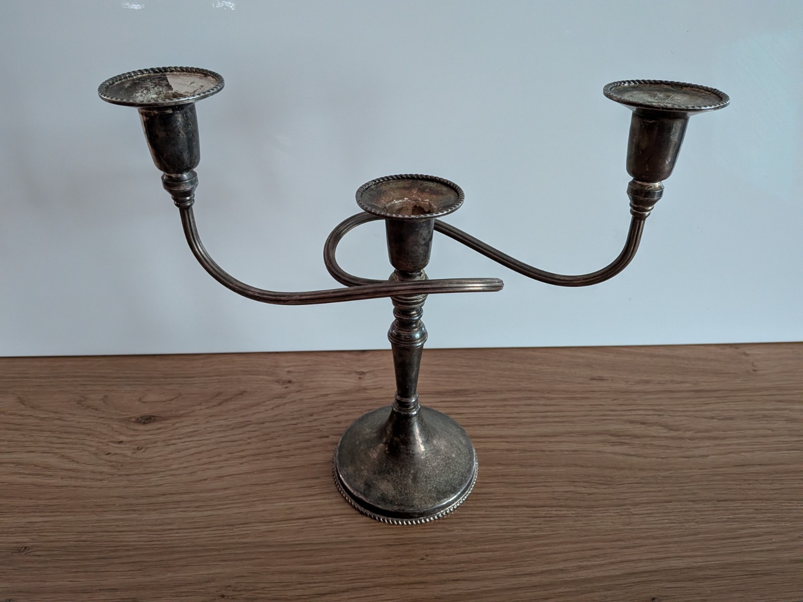 Vintage Silver Plated Arthur Price Triple Candelabra