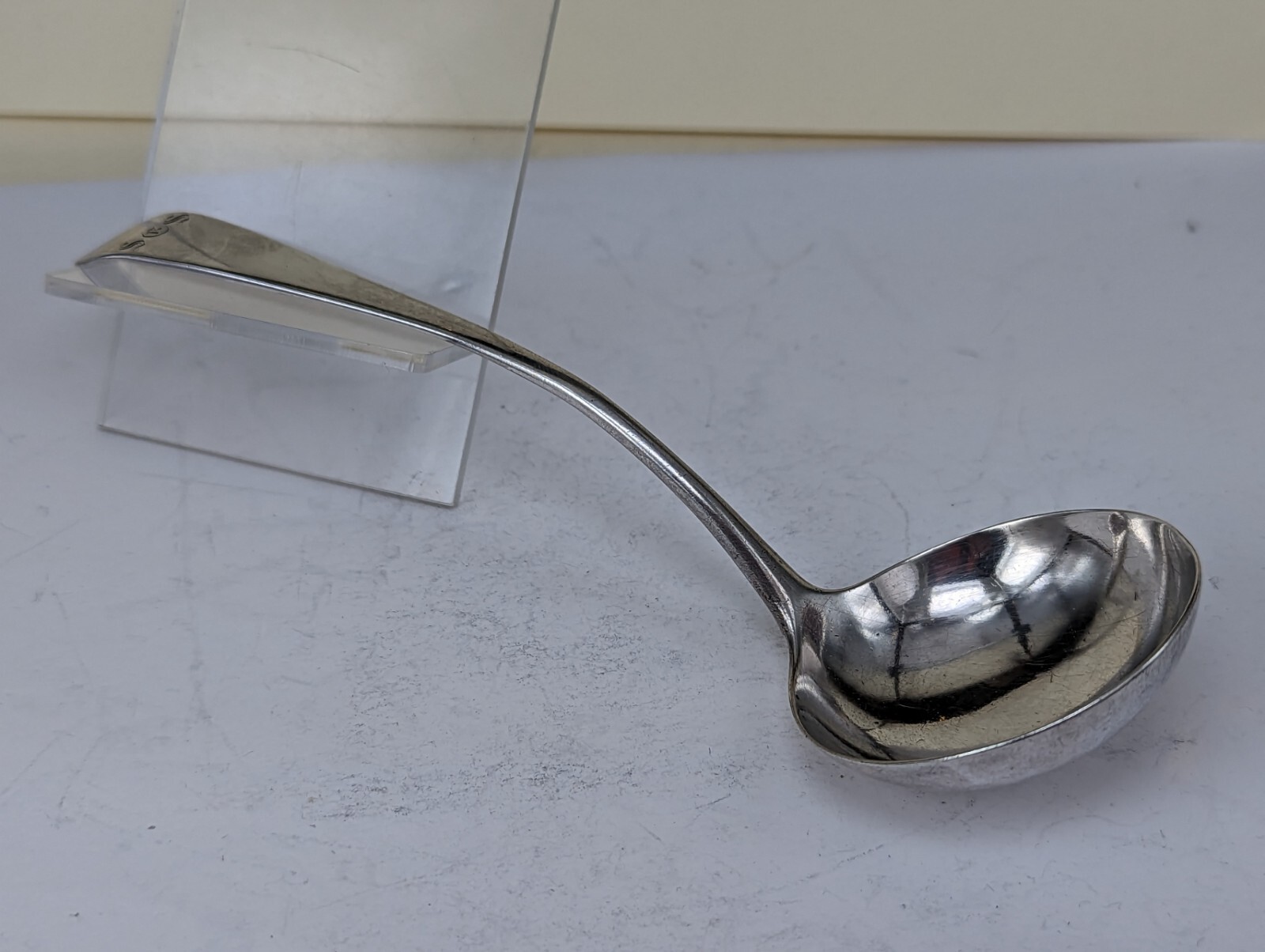 1794 Georgian Solid silver ladle by Peter & Anne Bateman