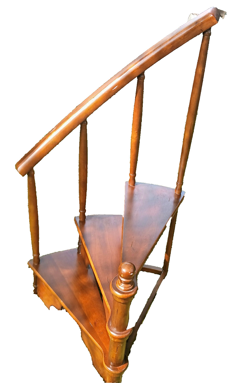 Mid Century Modern Powell Furniture Spiral Stair Steps Display Shelf Plant Stand