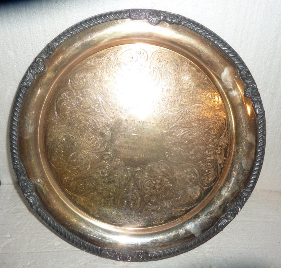 VTG 1955 Saddlebred Trophy Jean McLean Davis Estate Ok Fine Harness The Encore