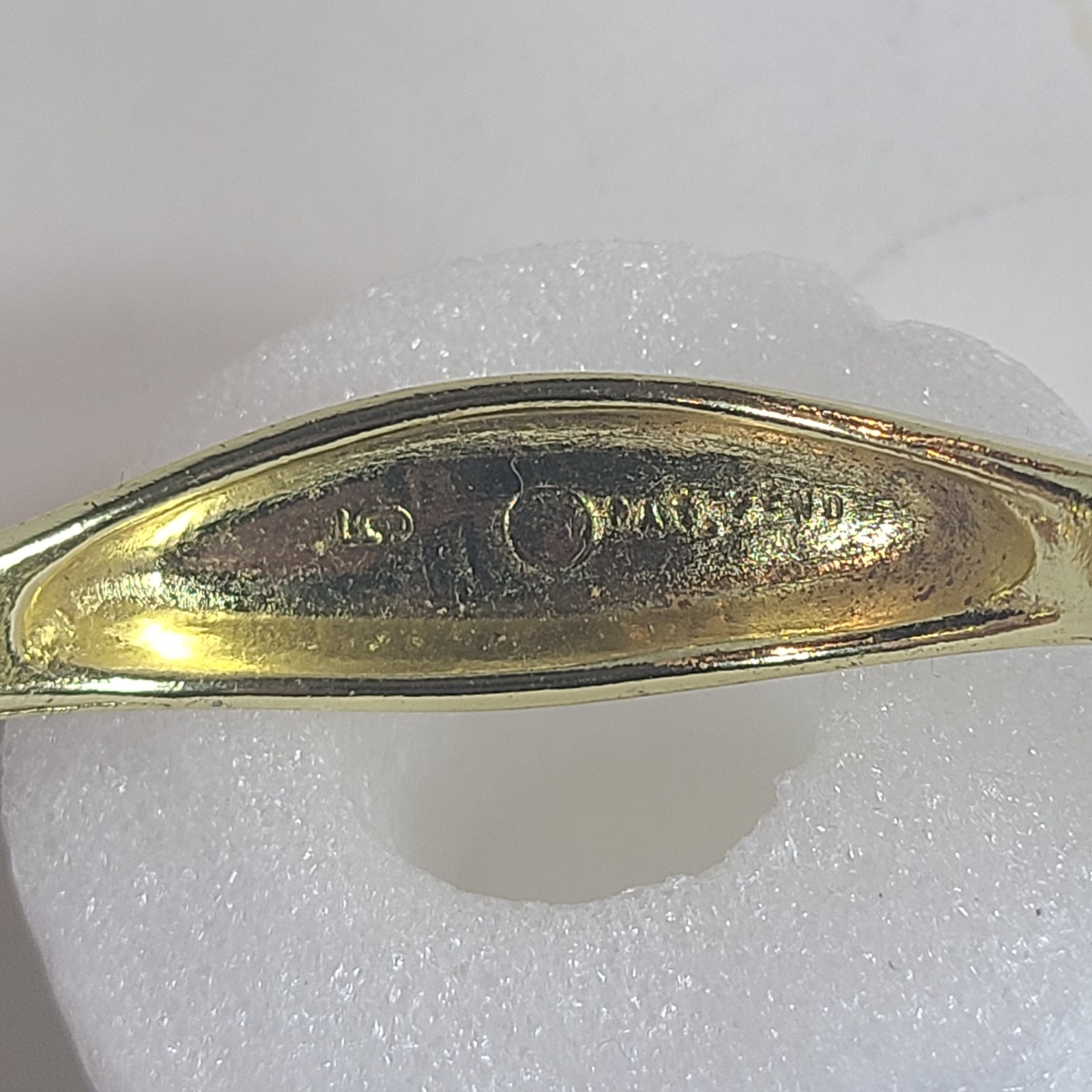 Vintage Solid Brass Cabinet Drawer Pull Handle Sea Shell Ends Hardware 4 1/2″