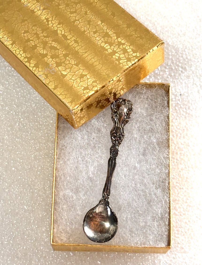 Versailles by Gorham Sterling Silver Salt Spoon 2.75″ Antique