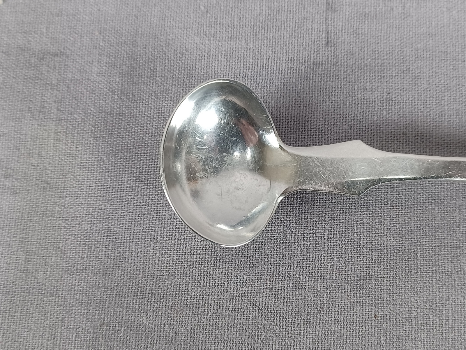 Osman Reed Philadelphia Coin Silver Salt Spoon Circa 1830-1857