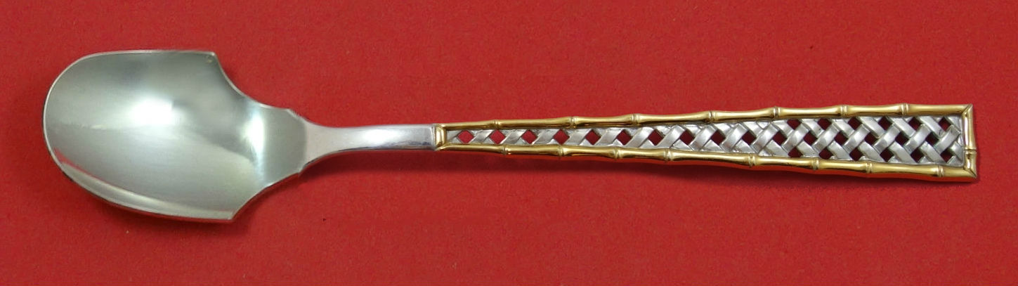 Golden Tradewinds by International Sterling Silver Cheese Scoop 5 3/4″ Custom