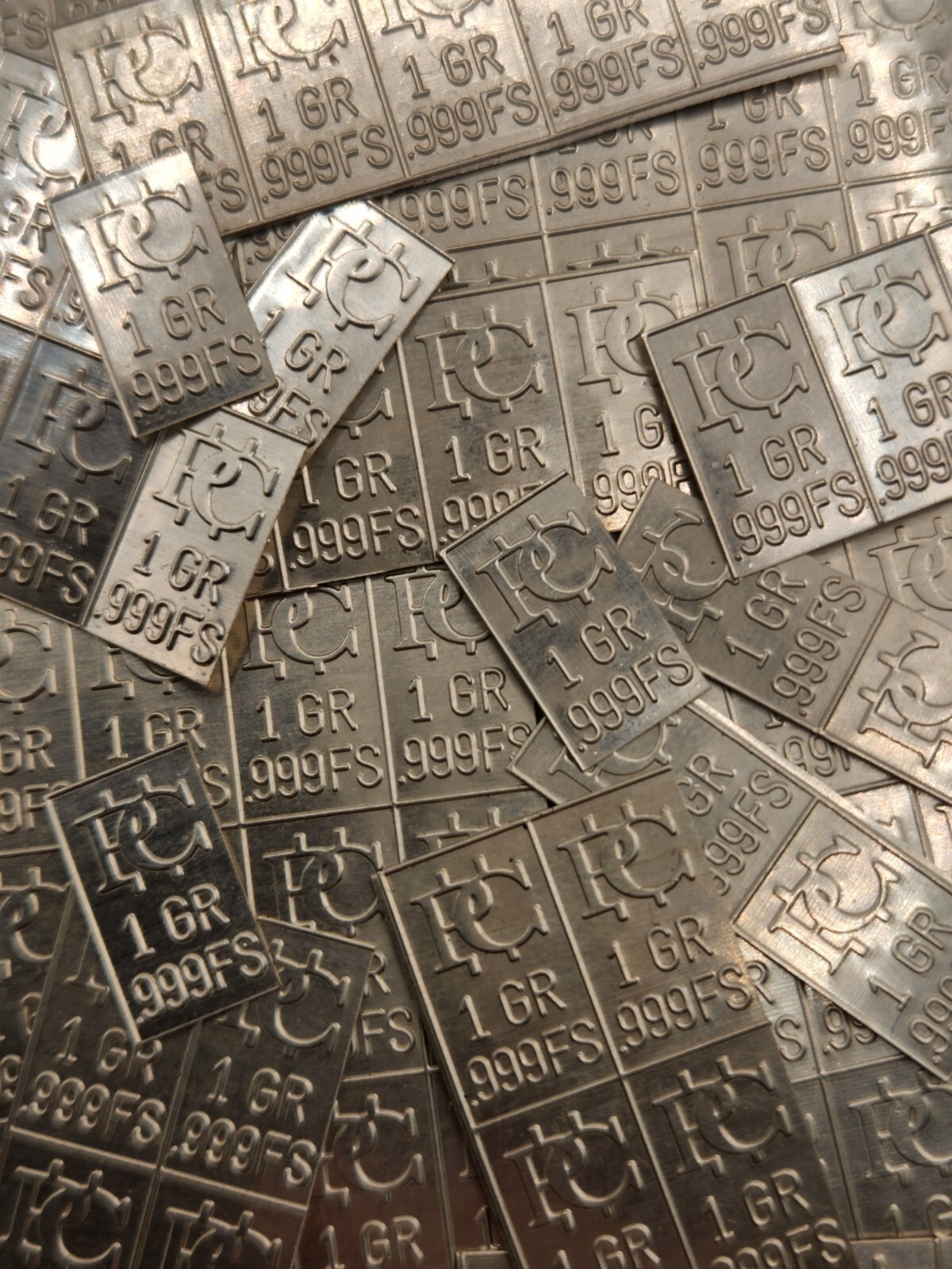 Pure Silver Bars for Projects 500 Pack .999 Silver Bullion Collect Pure Silver