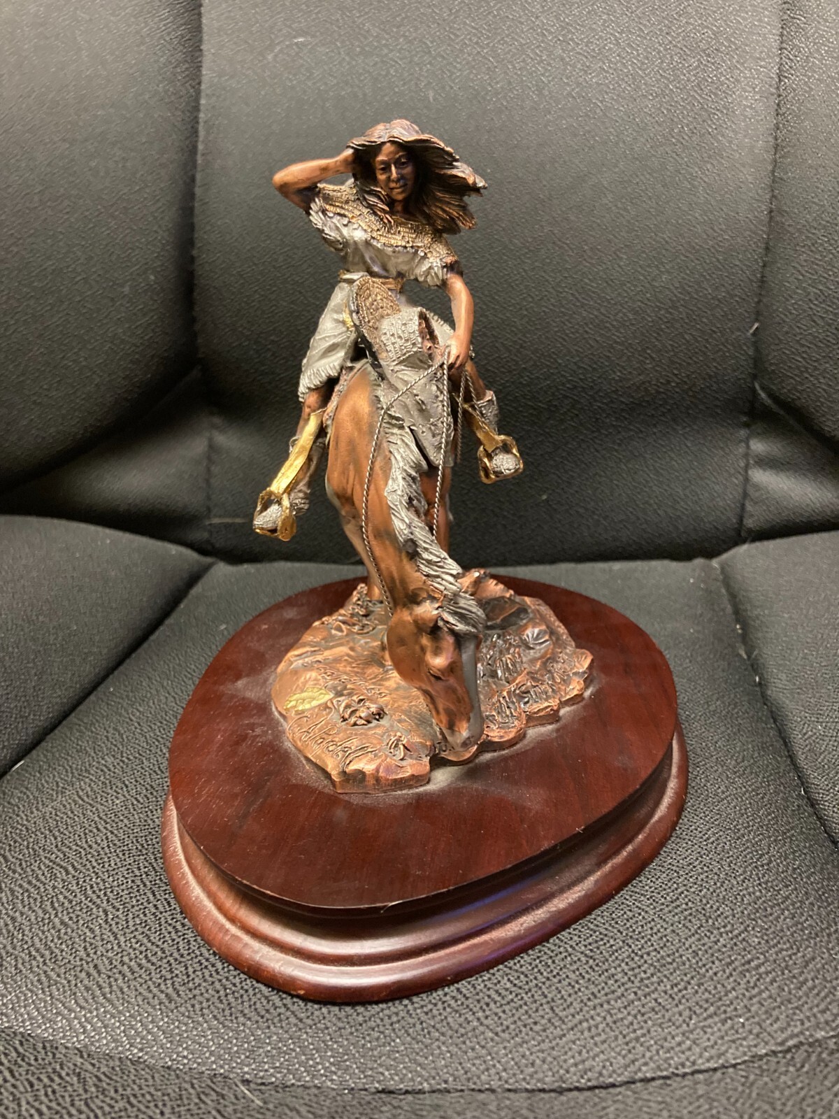 C.A. PARDELL LEGENDS LIMITED EDITION “SHORT REST ON THE LONG TRAIL” Sacagawea