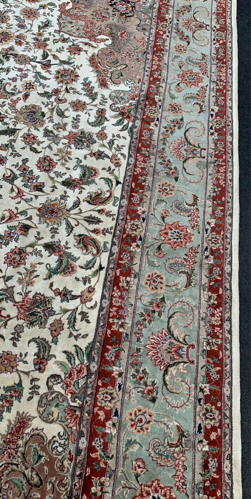 9X12FT AMERICAN EXCEPTIONAL SUPER FINE RUG Ca 1980- 60 RAJ