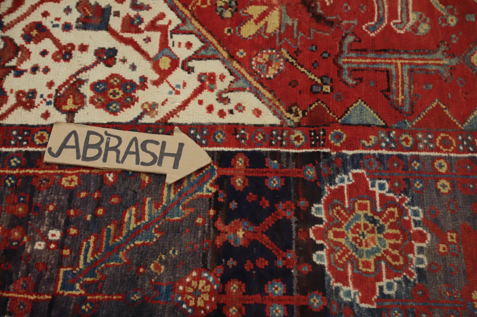 Vegetable Dye Traditional Dining Room Area Rug 8×11 Vintage Handmade Wool Carpet