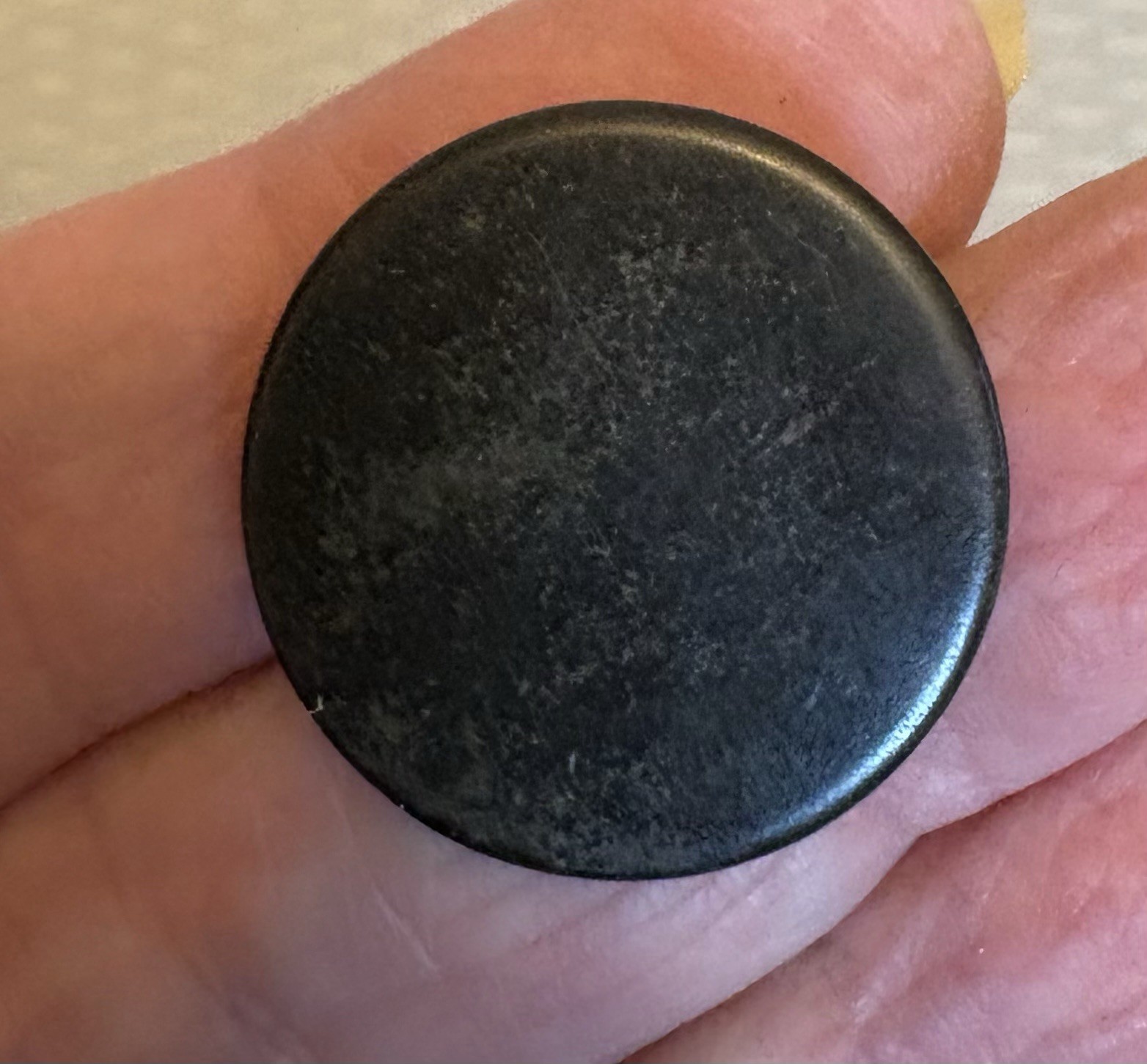 Antique Steel Plain Face Button Back Mark ORANGE COLOUR Military Uniform 24mm