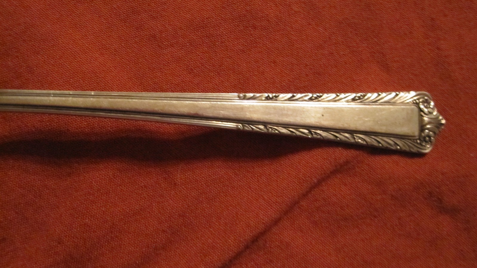 FINE ARTS STERLING SILVER PROCESSIONAL CREAM SOUP SPOON NO MONOGRAM