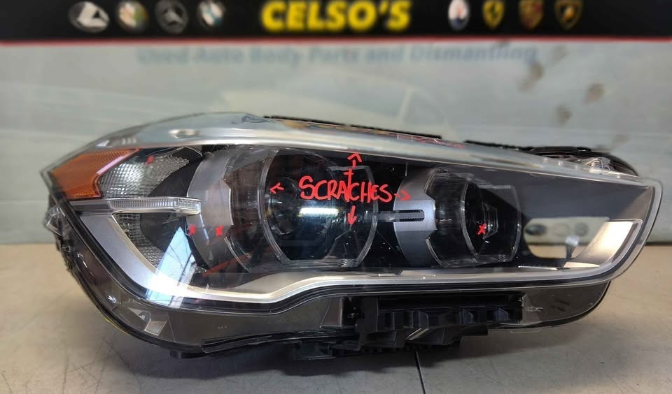2016 – 2019 BMW X1 F48 LED PROJECTOR HEADLIGHT RH OEM