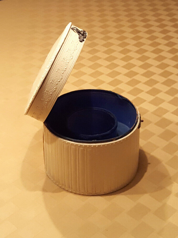 Antique Celluloid ‘Collars & Cuffs’ Storage and Travel Box