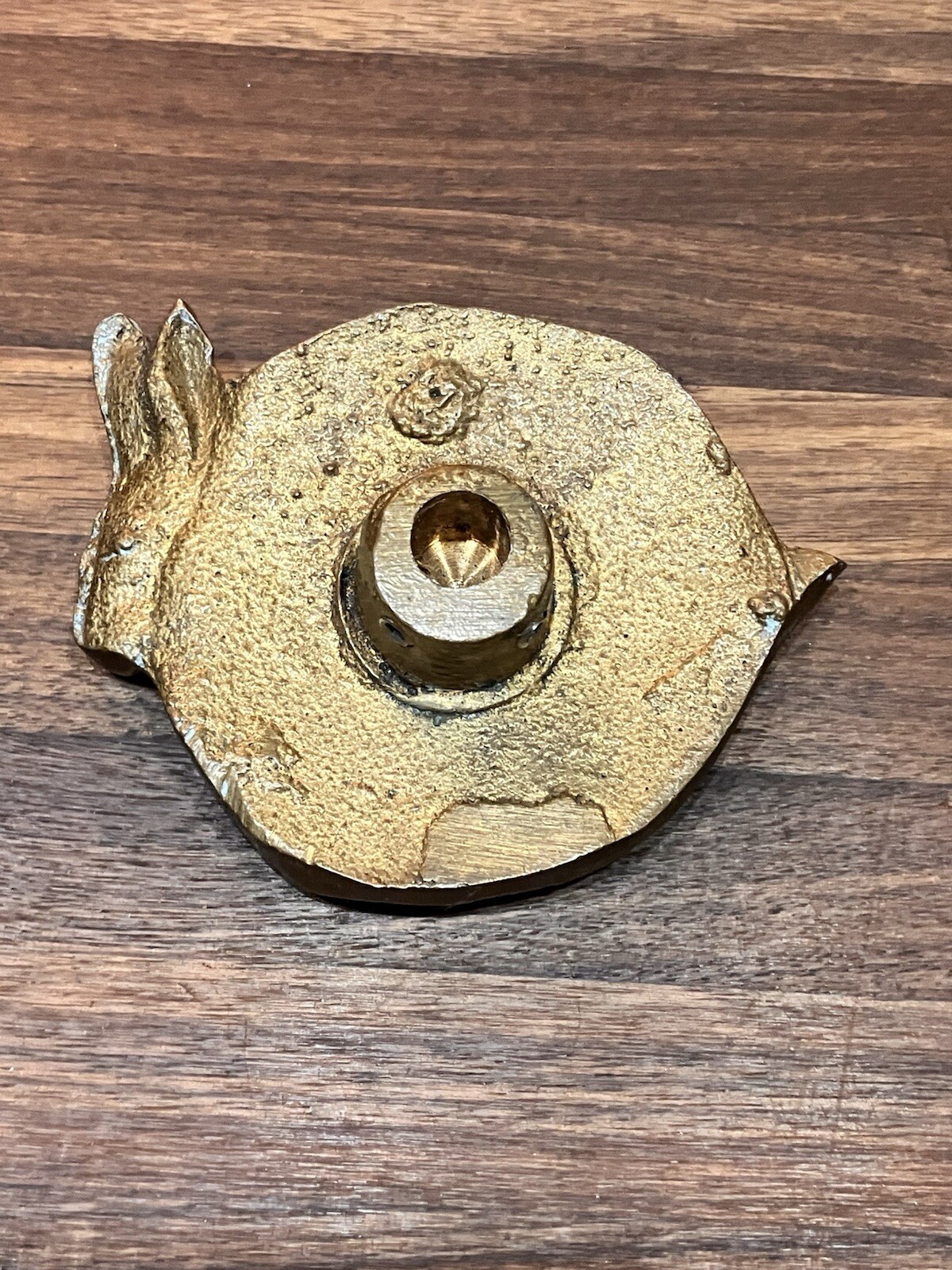Vintage Solid Brass Rabbit Knob Hardware For Cabinet, Drawer Or Door