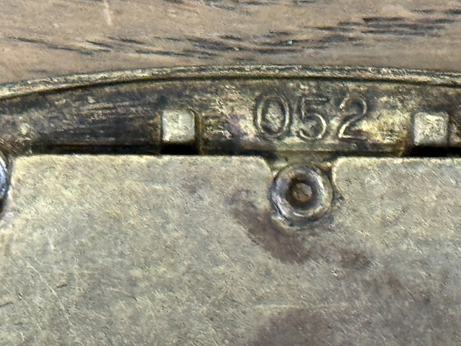 Original Drexel Oxford Square Et Cetera Campaign Drawer Pull Handle KBC N4838