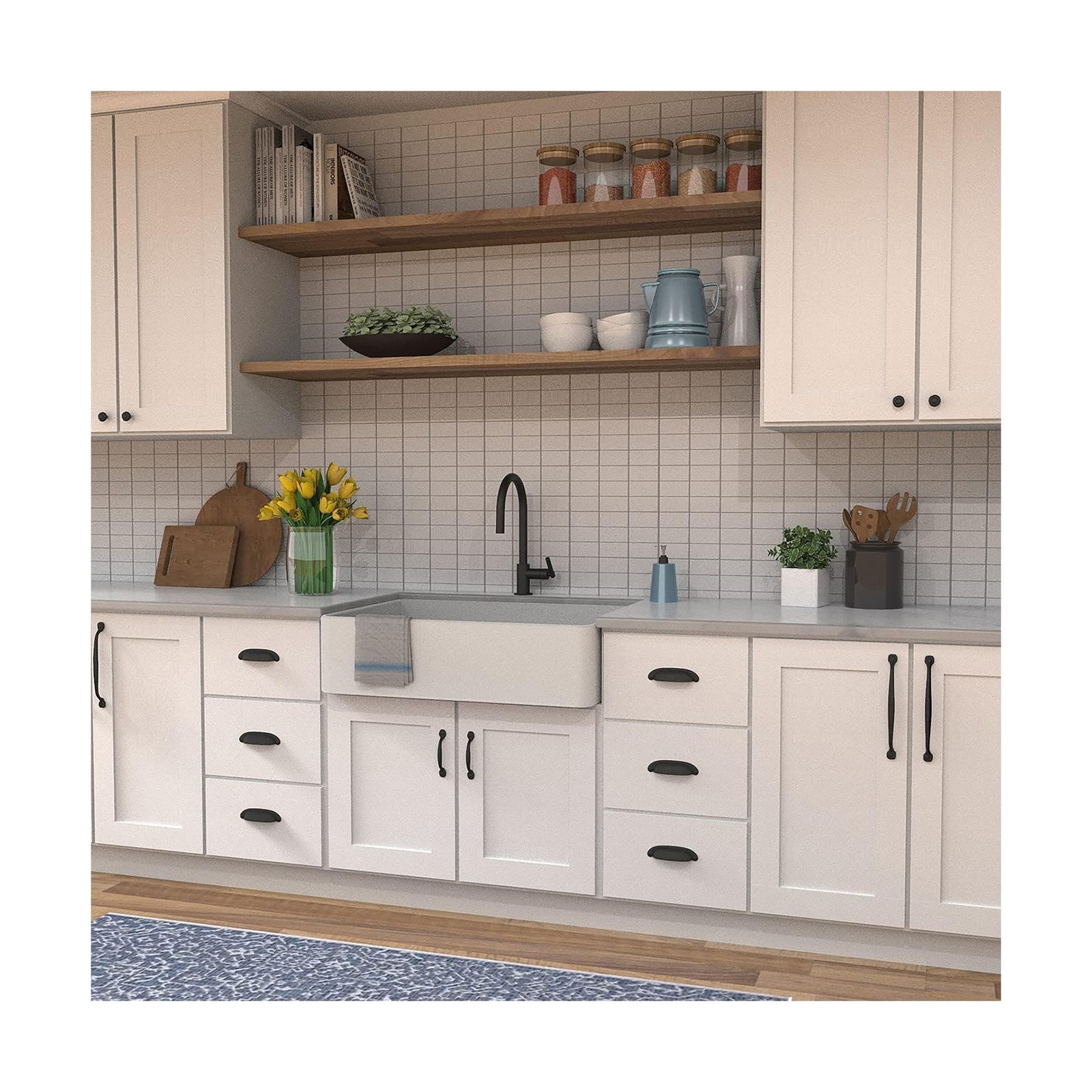 Hickory Hardware 1 Pack Solid Core Kitchen Cabinet Knobs, Luxury Cabinet and …