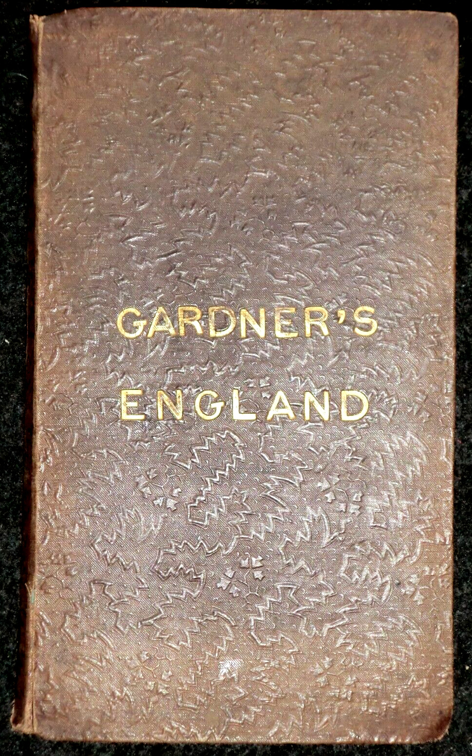 New And Improved Map of England & Wales (c1833) Darton Edwardian Coloured Map