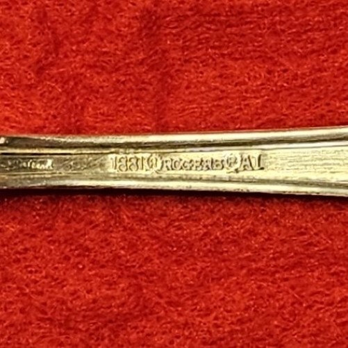 1881 Rogers A1 Silver-Plate Silverware – Butter Knife