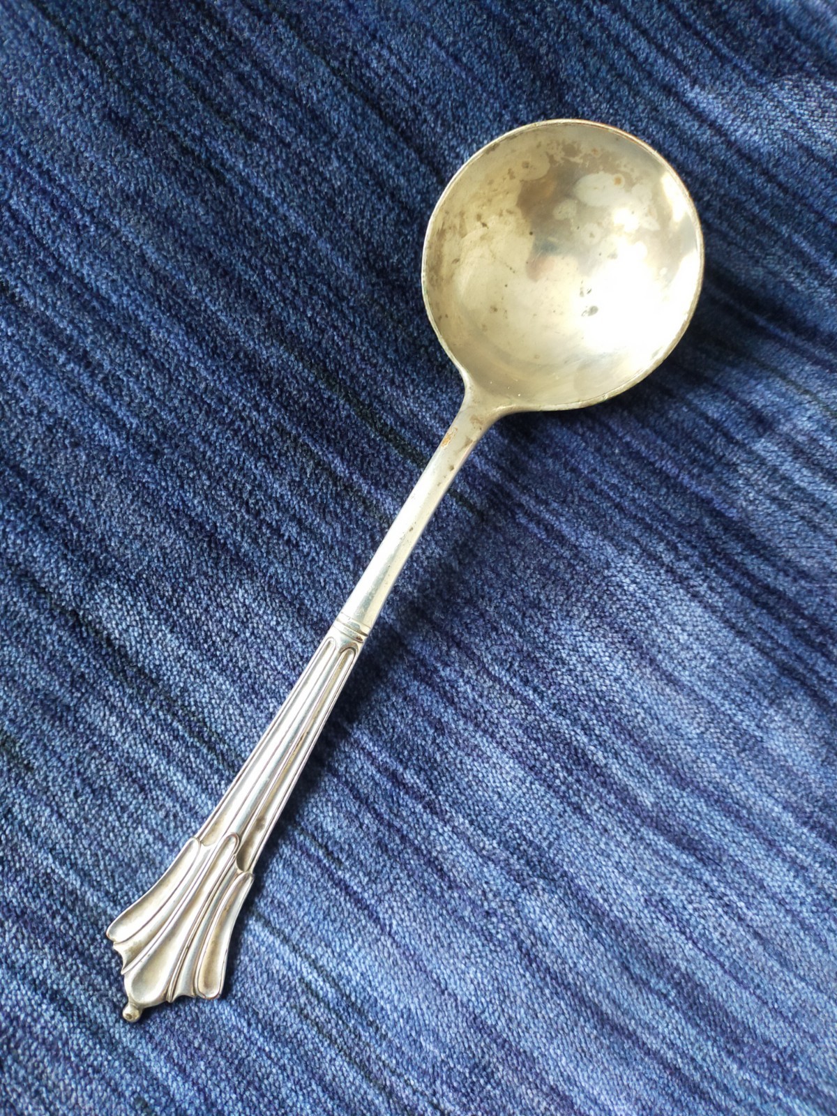 William Hutton & Sons – Silver Plated. Vintage Soup Spoon circa 1900-1910