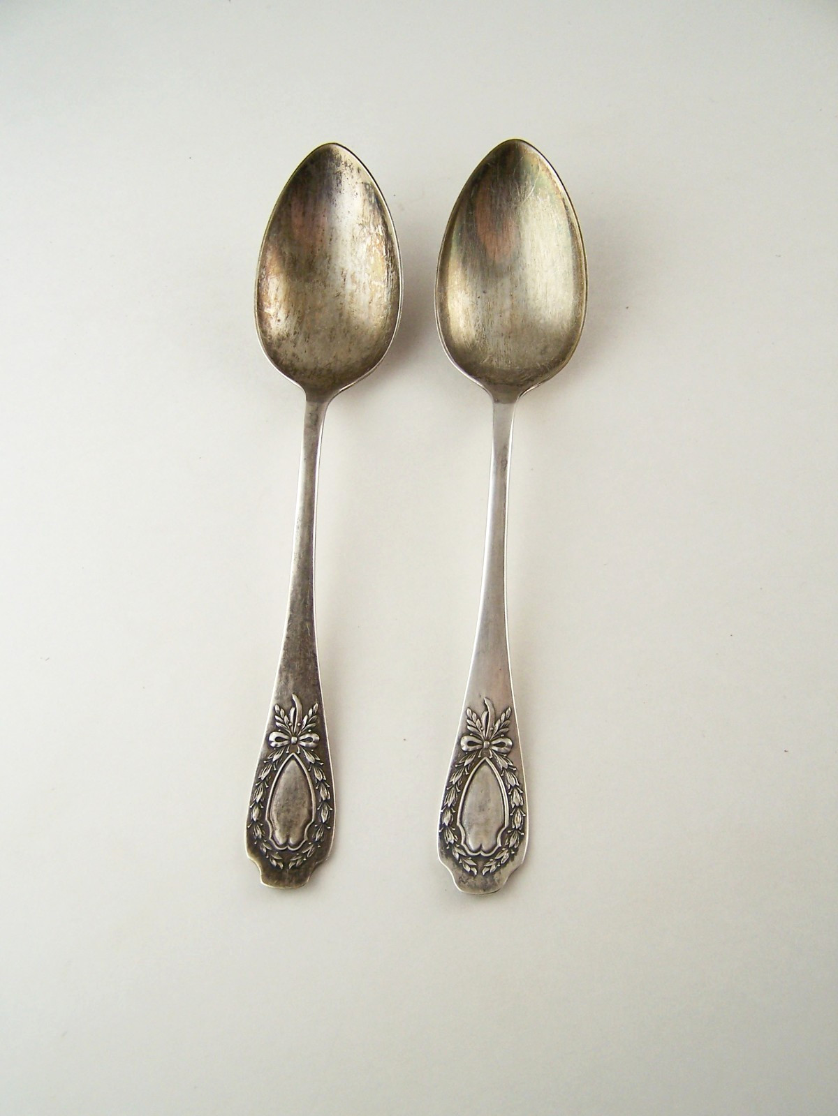 Two Antique Alvin Apollo Soup Spoons