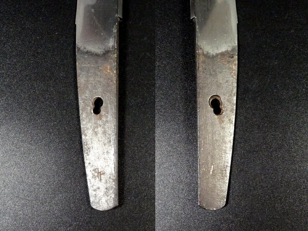 TANTO 短刀 “ Mumei ” 無銘 Japanese Sword 27.4 cm Antique 刀 Samurai Red Rare Koshirae
