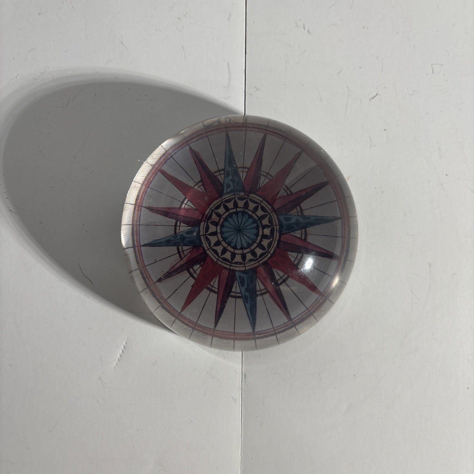 Compass Magnifying Glass and Spin Dial Paper Weight Compass 4″ D Nautical