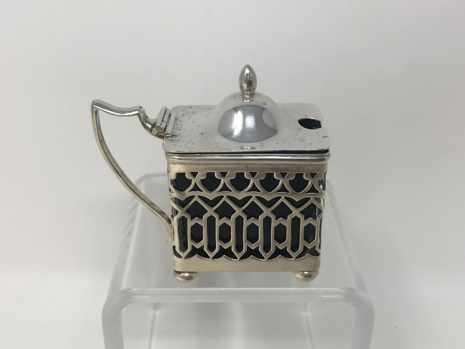 Roden Bros LTD 925 Silver Mustard Pot