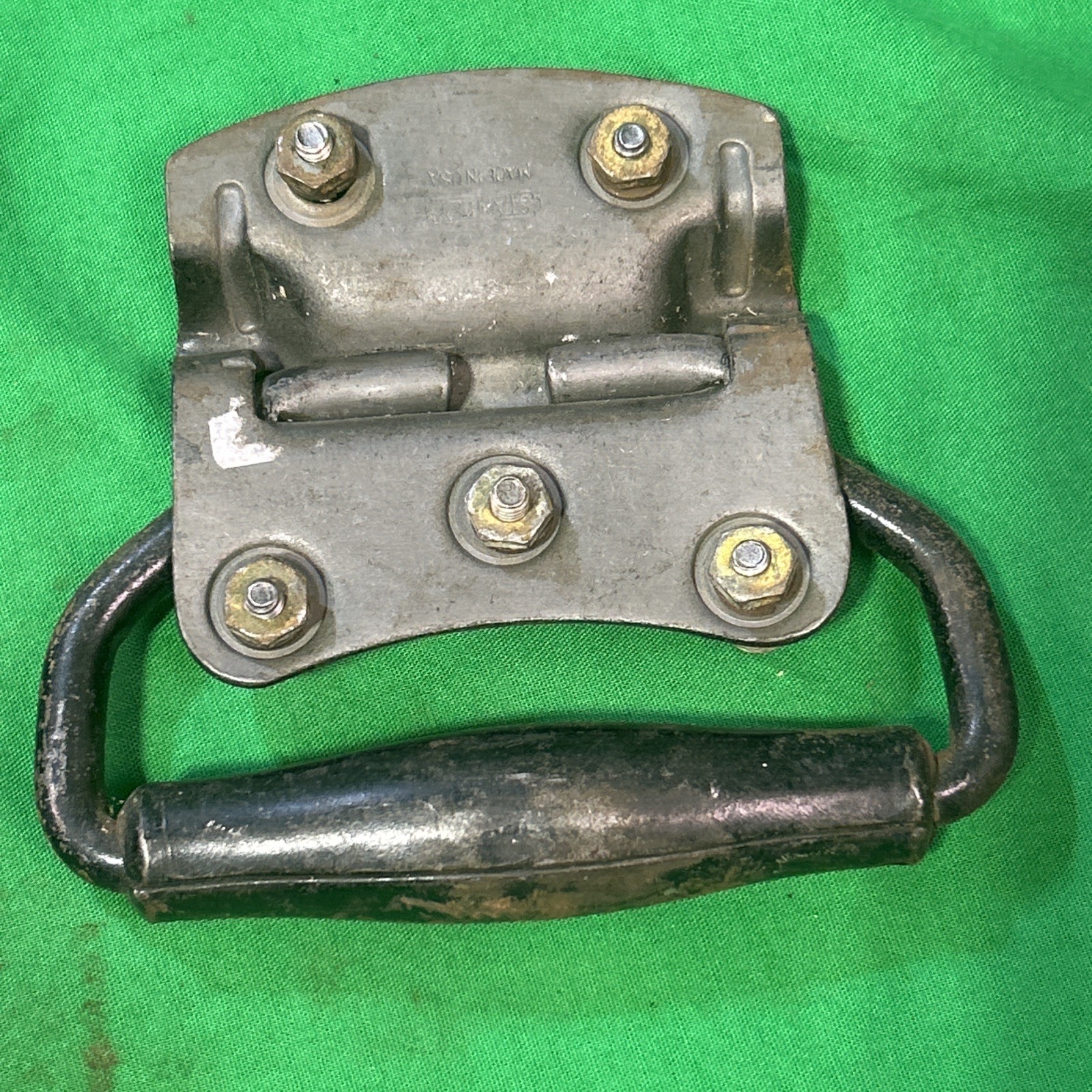 Two Old Tool Box Drop Handle Steamer Trunk Drawer Pull Vintage Chest Stanley