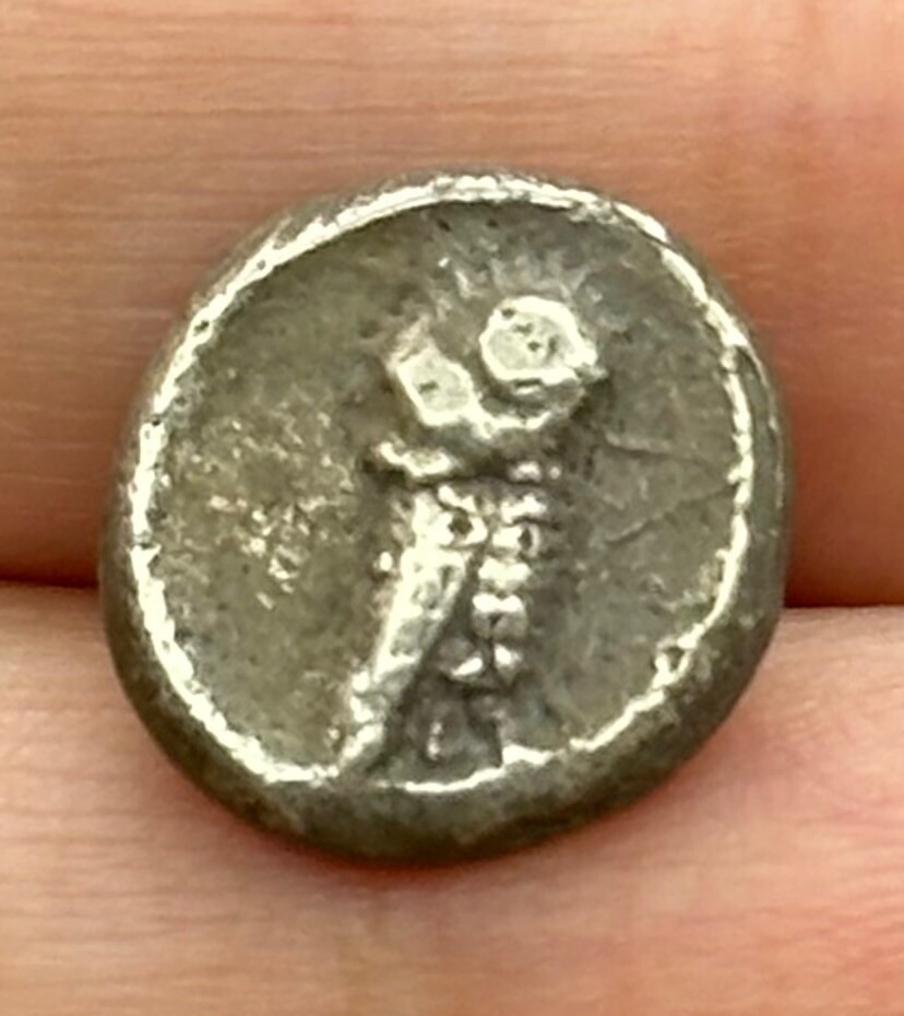 Genuine Ancient Greek Solid Silver Attica Owl Tetradrachm Coin Circa 440-404 BC