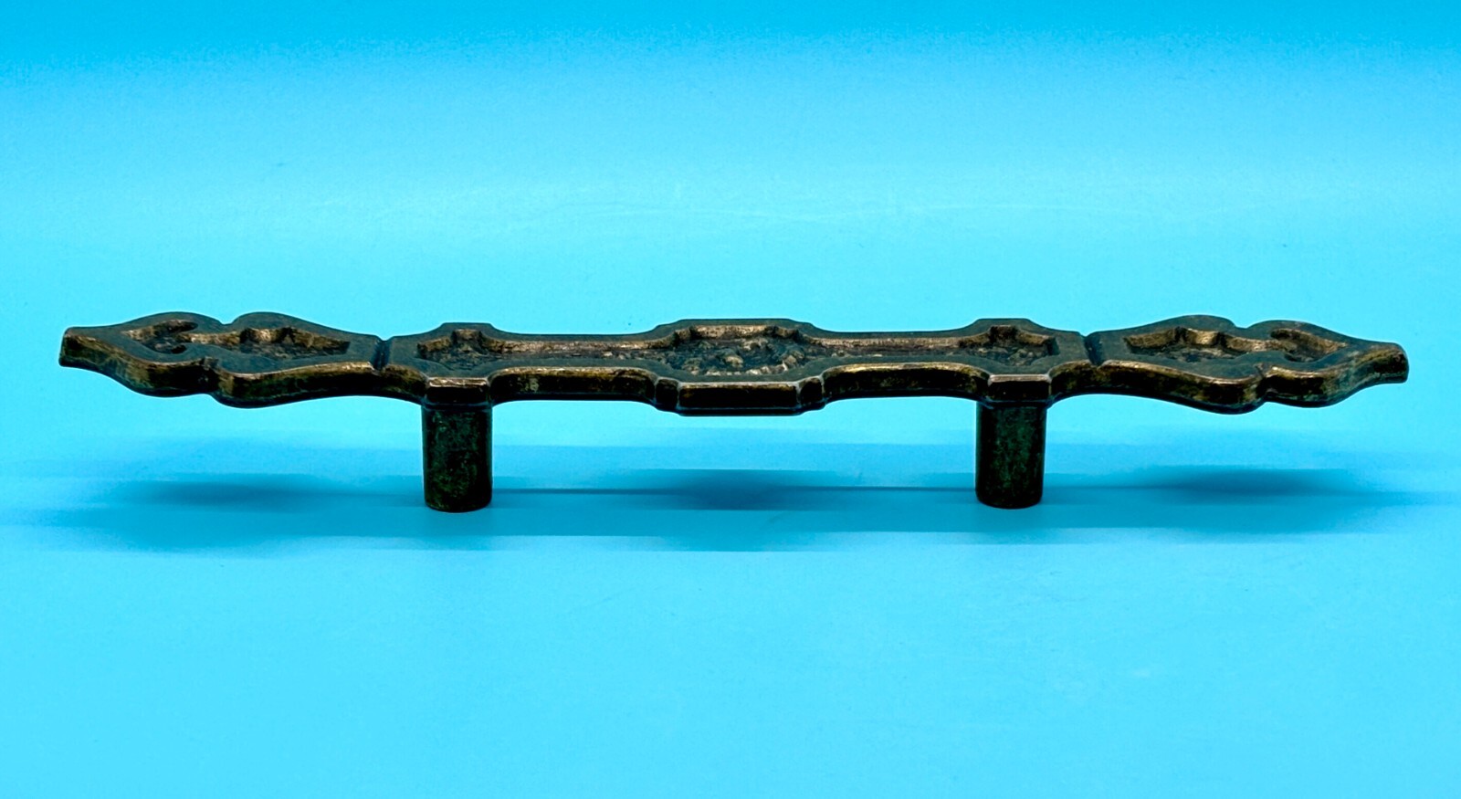Brass Mid Century Modern MCM Vintage Hardware Cabinet Handle Drawer Door Pull