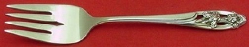 Silver Iris by International Sterling Silver Salad Fork 6 1/2″