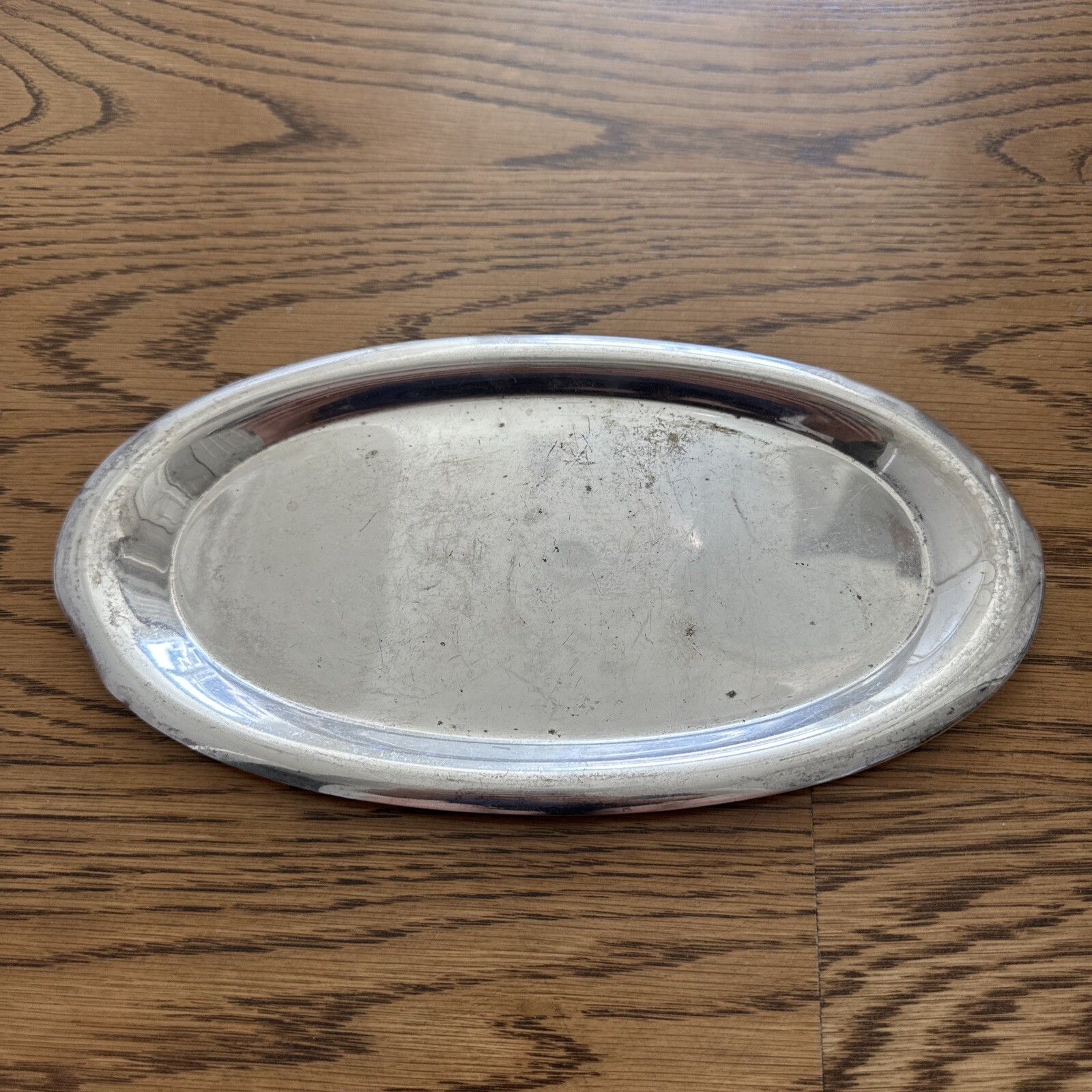 Vintage EPNS Poole Silver Co. – 11×6” Small Silver Platter Plate
