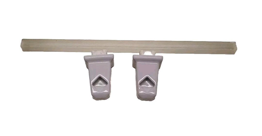 Antique Ceramic WENCEL USA Lavender Bathroom Tile Towel Rack Holder