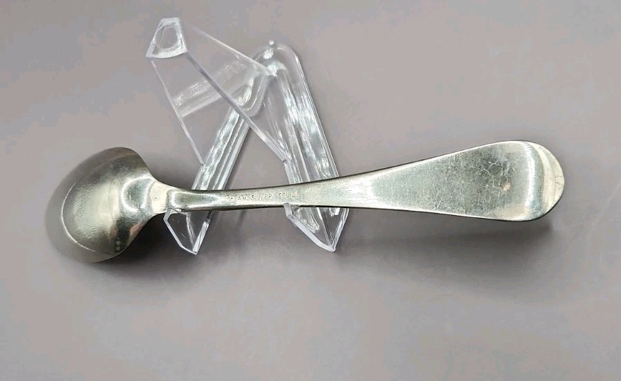 Antique South American Silver Solid Company Teaspoon 5 1/8″