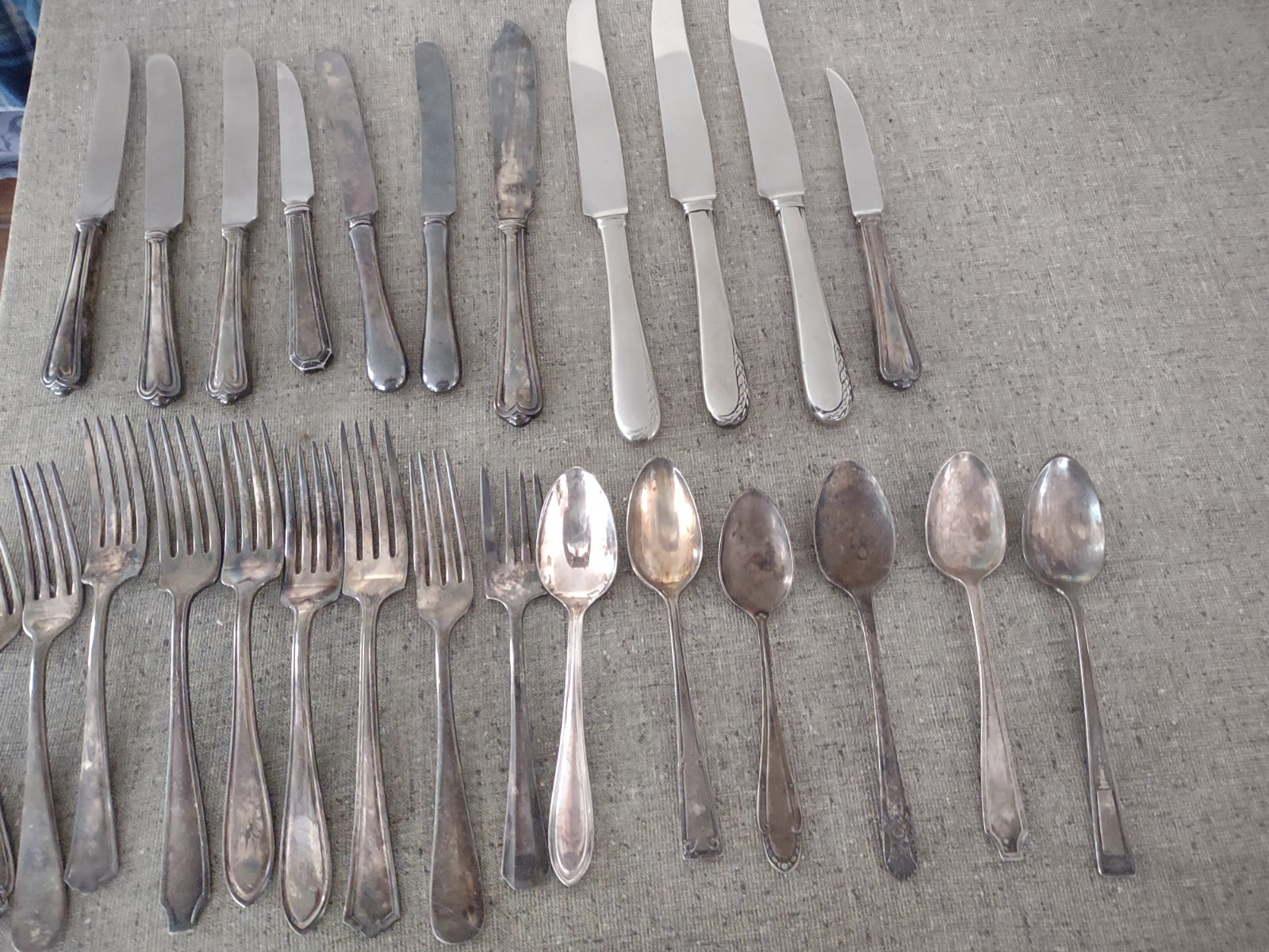 Vintage Dinnerware Silver Plate