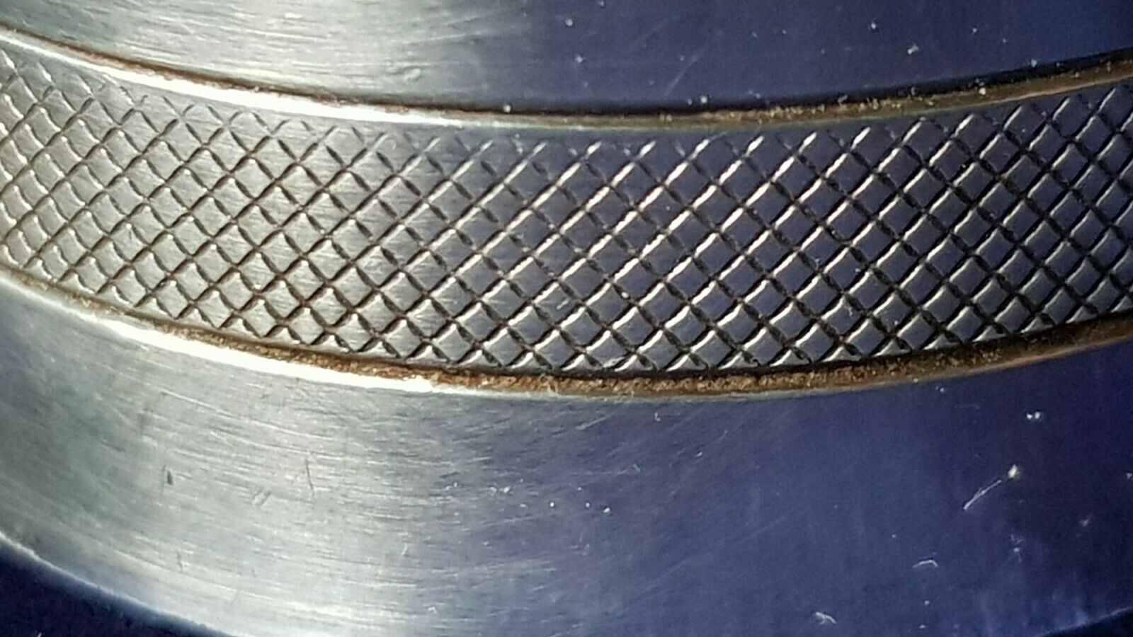 PAIR of Antique French SILVER plate napkin rings monograms MJ, G 36G