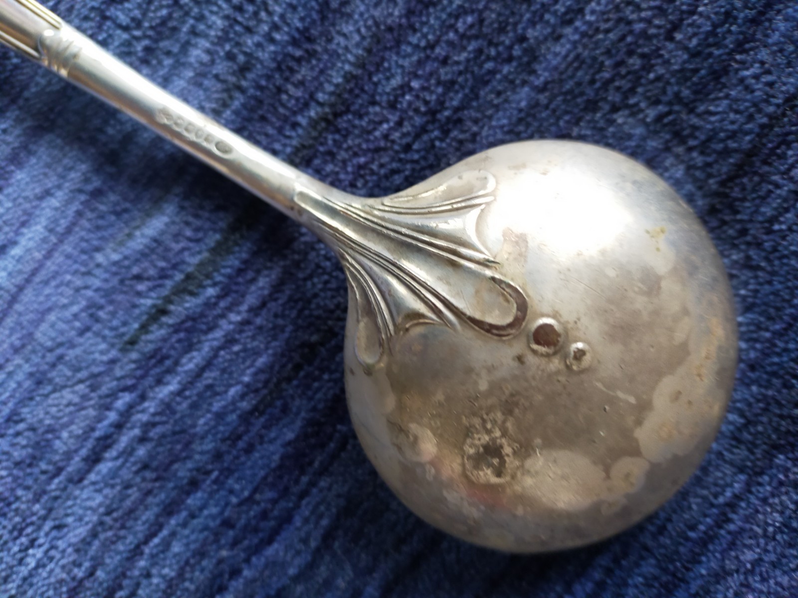 William Hutton & Sons – Silver Plated. Vintage Soup Spoon circa 1900-1910