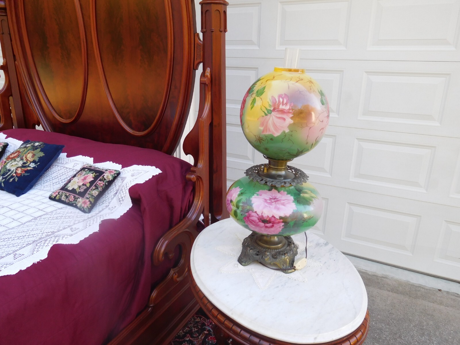 HIGHEST GRADE VICTORIAN MITCHELL & RAMMELSBERG QUEEN SIZE BEDROOM SET