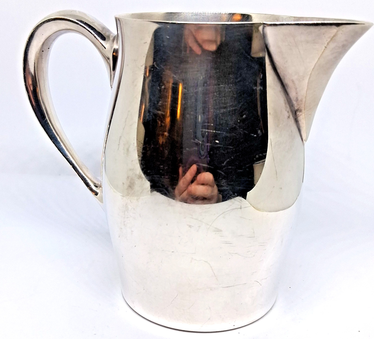 Vintage Gorham EP Electroplate Silver Plated 1/2 Pint Creamer 3.75″ Tall YC794