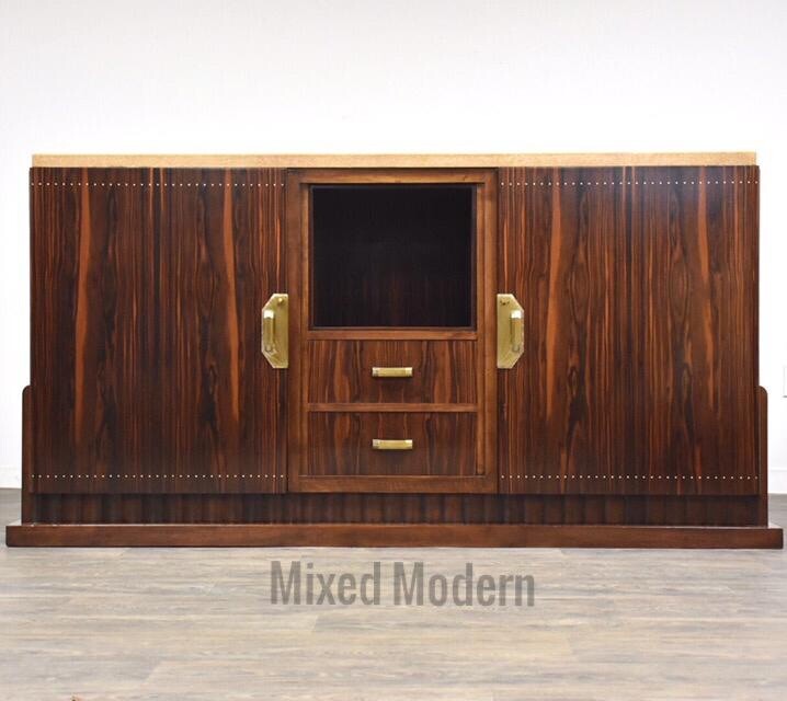Fine Art Deco Sideboard by Christian Krass in Macassar